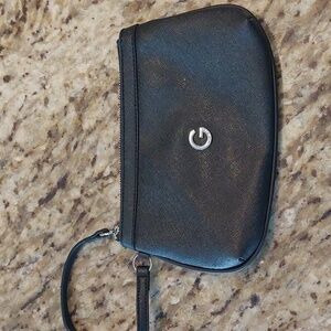 GbyGuess black wristlet